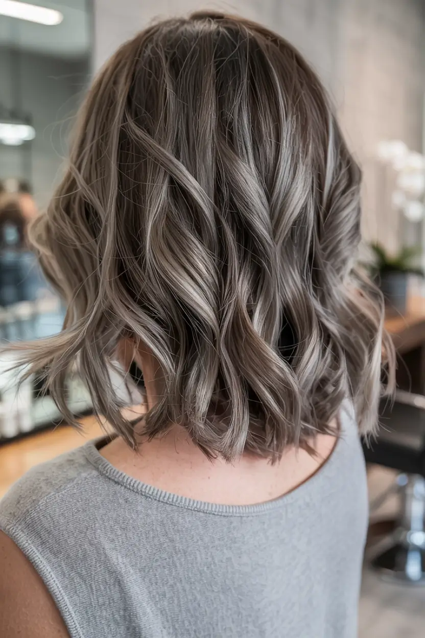 brown hair colors 2026 ideas Frosted Ash Mocha