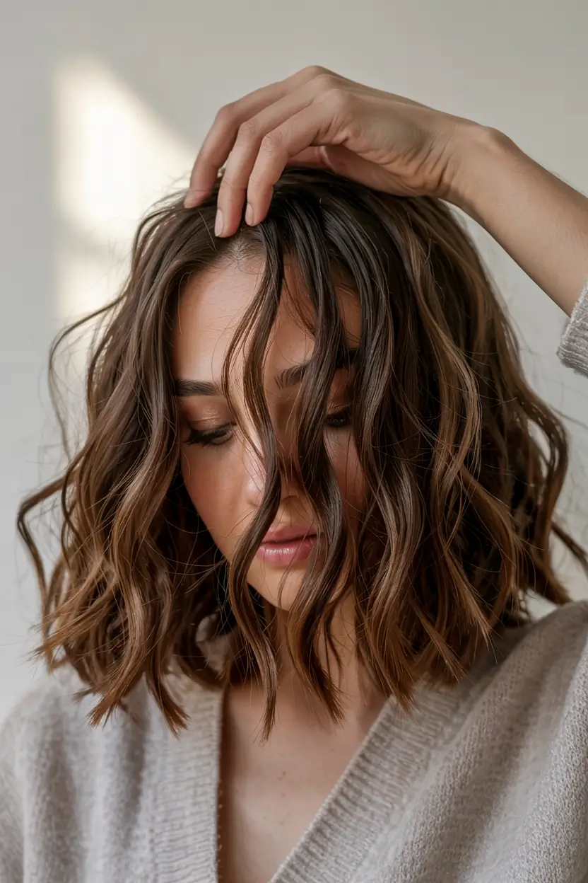 brown hair colors 2026 ideas mushroom brown bob