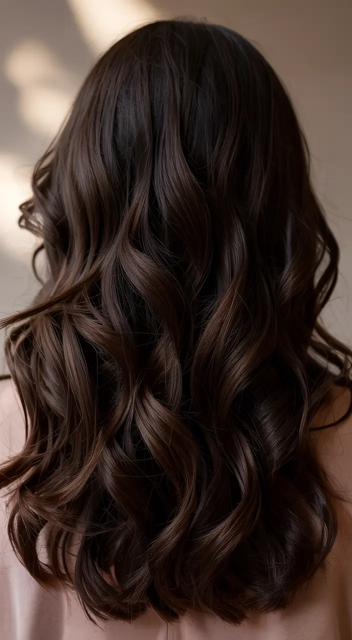 brown hair colors 2026 ideas rich dark chocolate curls