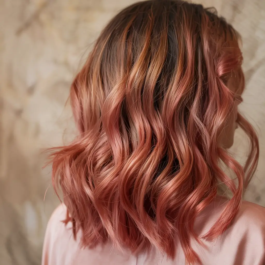 brown hair colors 2026 ideas cherry copper balayage