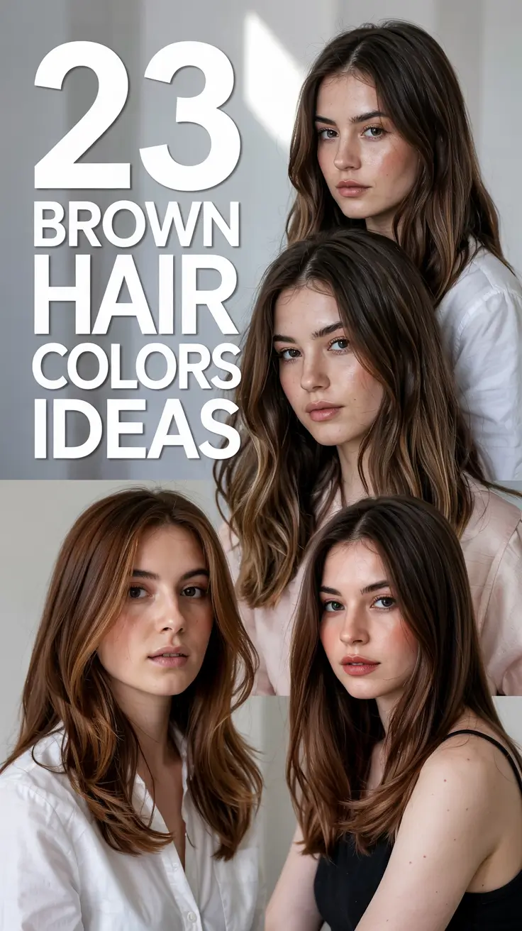 Brown Hair Colors 2026 Ideas: Trendy Shades, Highlights & Modern Brown Tones