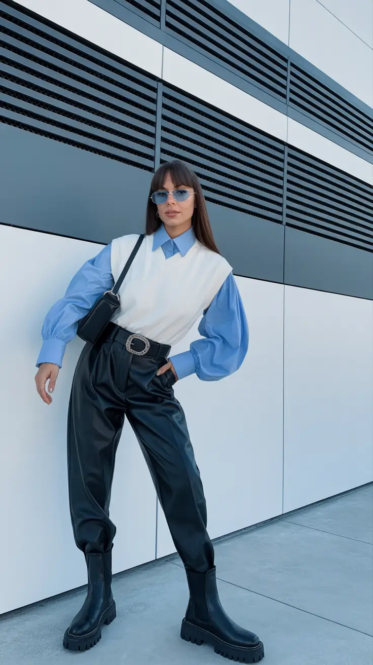 brunch outfits 2026 Modern Preppy Meets Power Cool