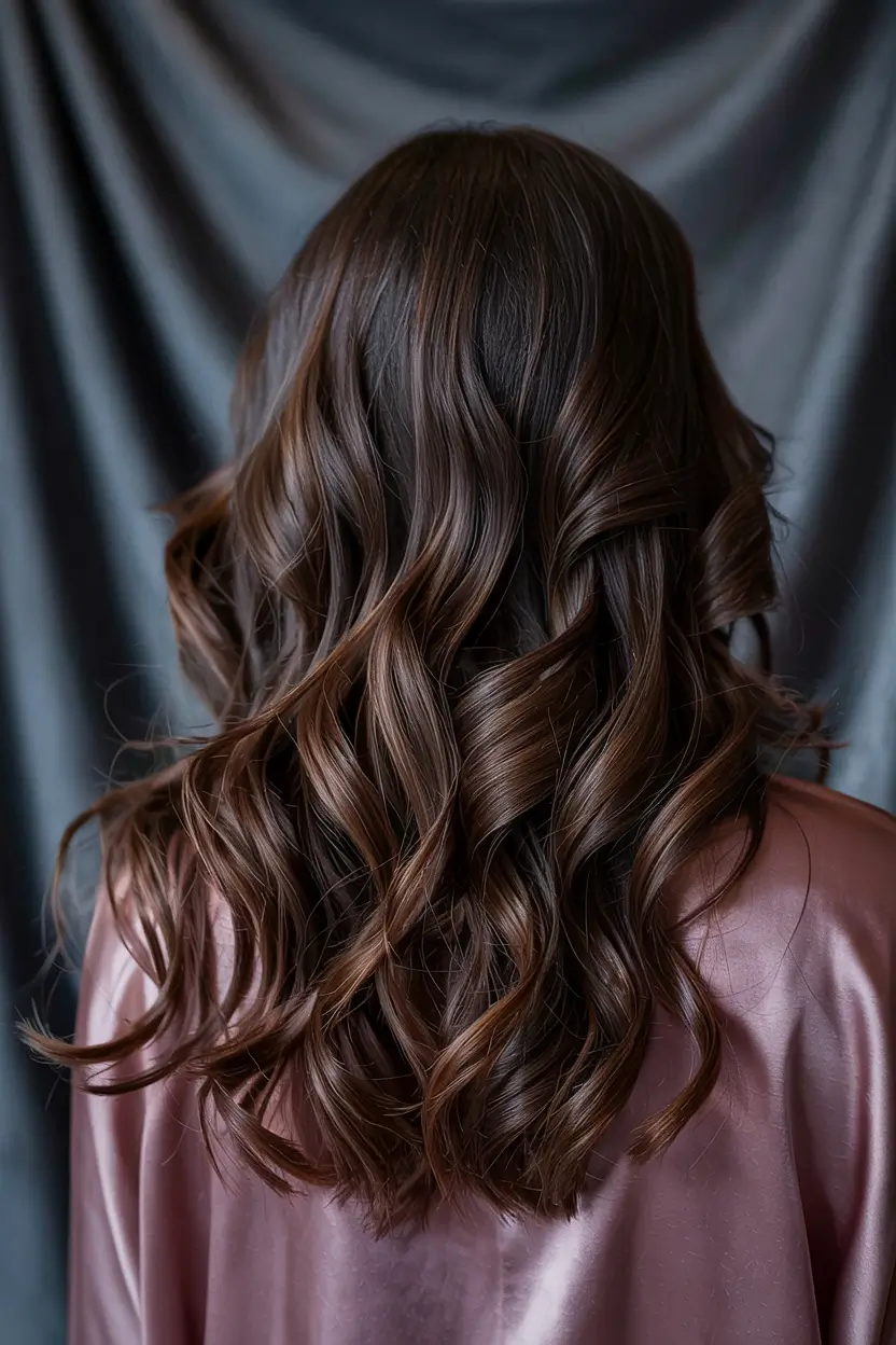 brunette hair color 2026 Rich Espresso Shine
