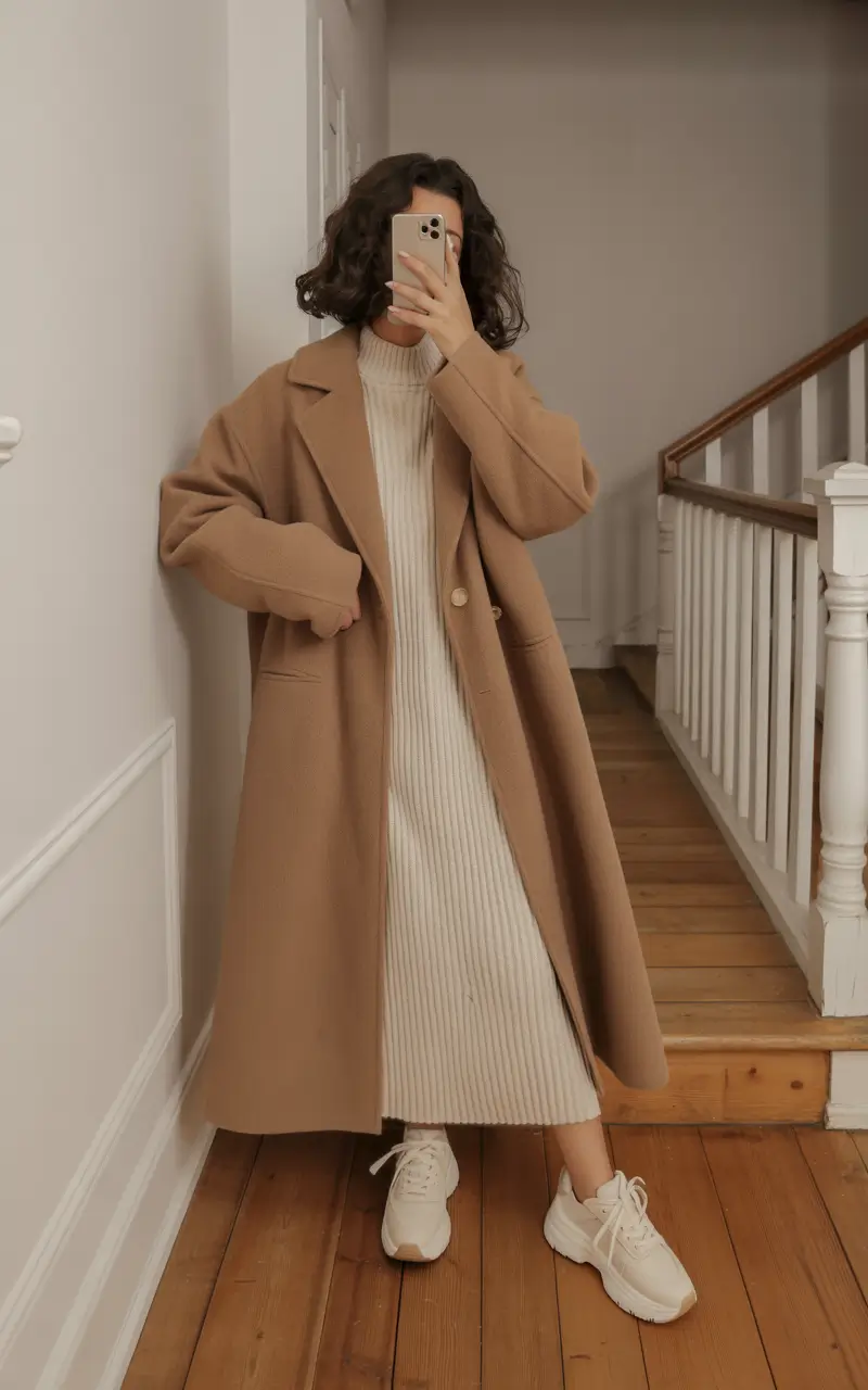 capsule wardrobe outfits 2026 Warm Layers for a Soft Autumn Mood