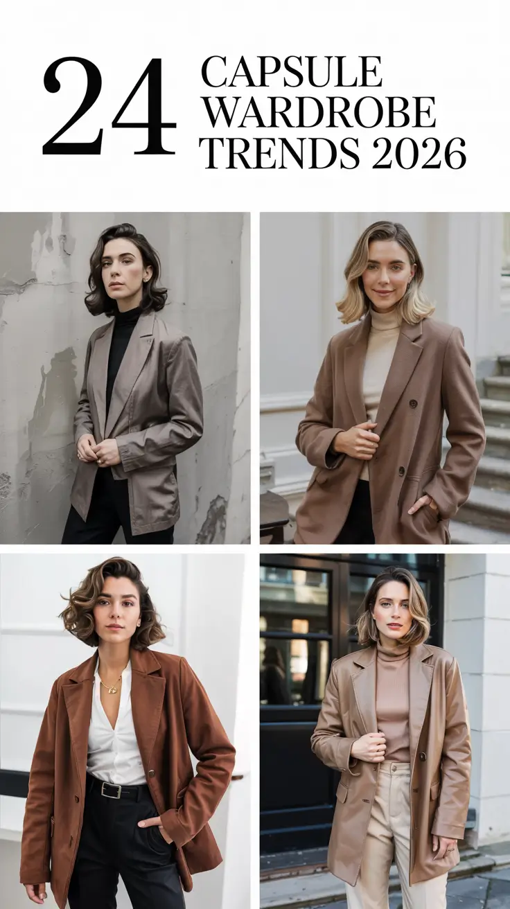 Capsule Wardrobe Trends 2026: Timeless, Minimalist & Chic Outfit Ideas for Every Season
