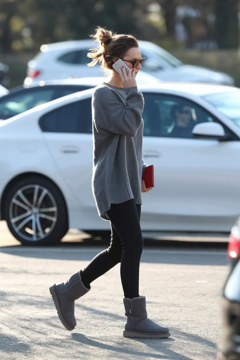 ugg outfits women Everyday Ease in Monochrome Grey