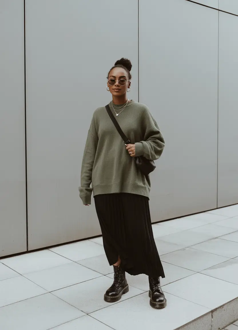 outfits for black women casual Minimalist Streetwear Revival