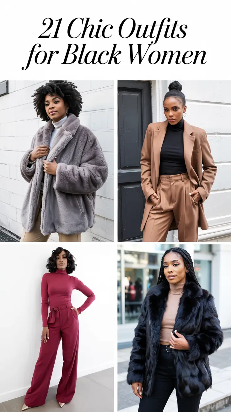Chic Outfits for Black Women 2026: Effortless Streetwear and Timeless Elegance for Every Season