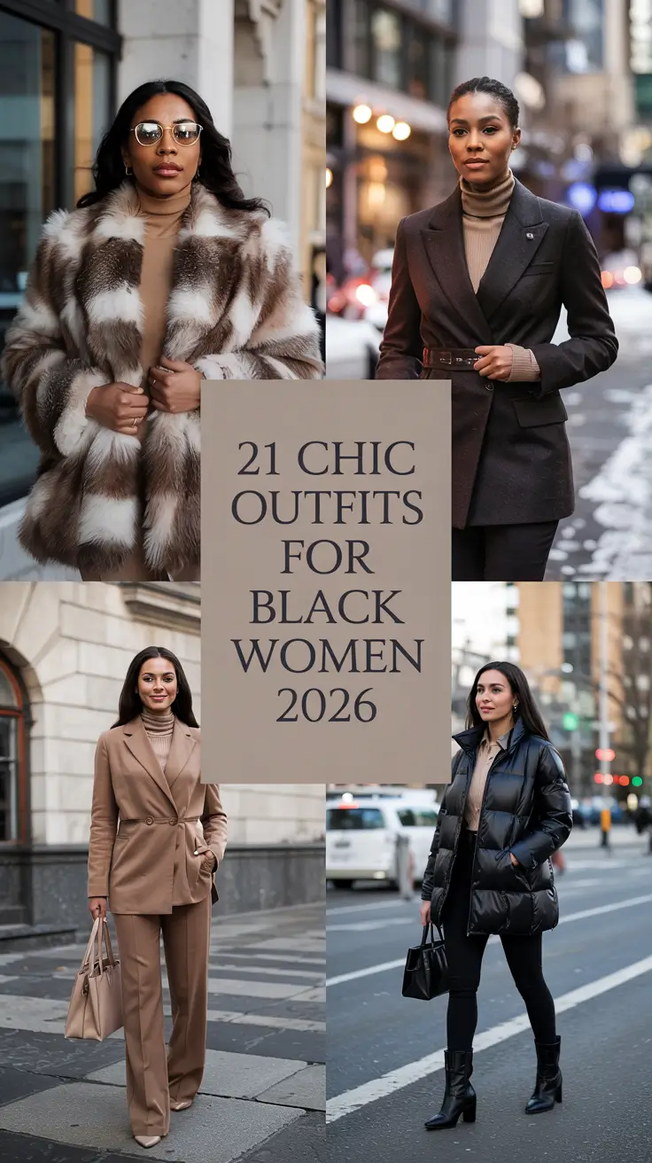 Chic Outfits for Black Women 2026: Effortless Streetwear and Timeless Elegance for Every Season