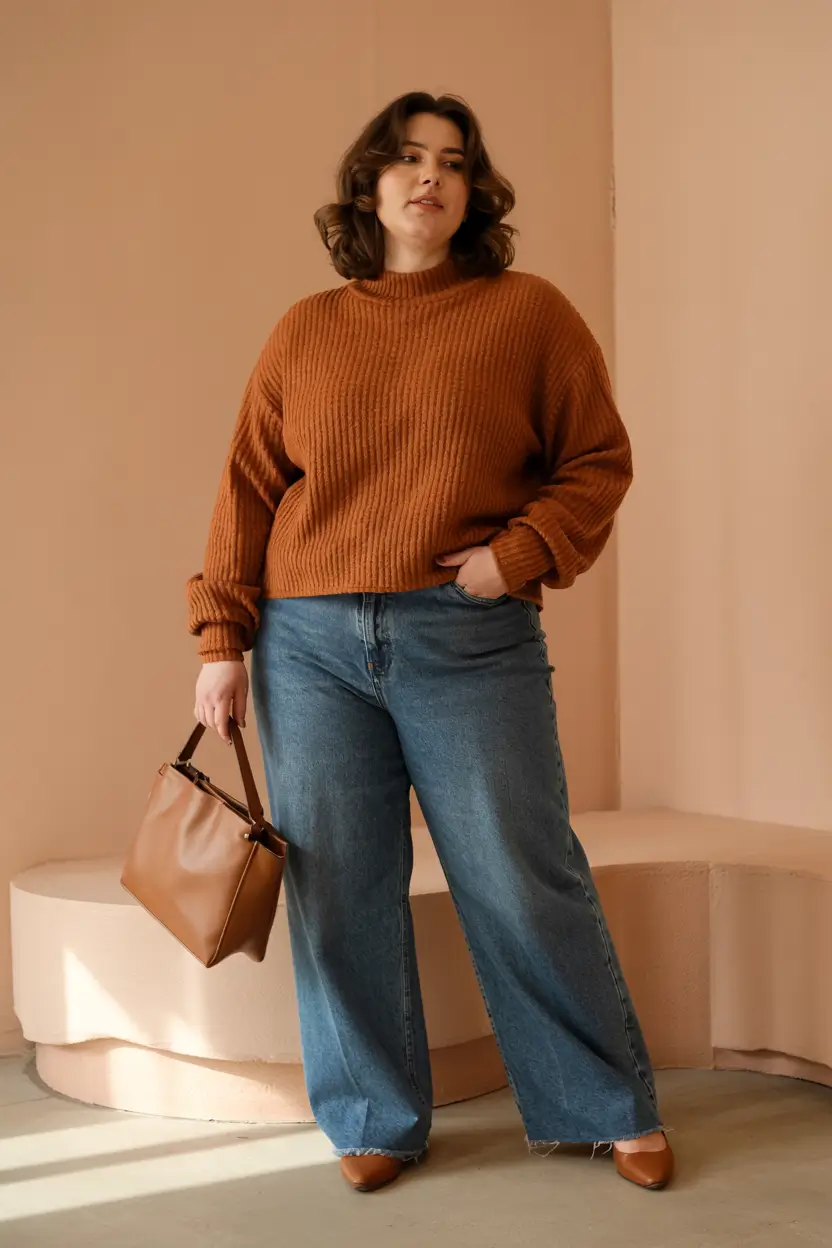 plus size outfits Soft Texture Play