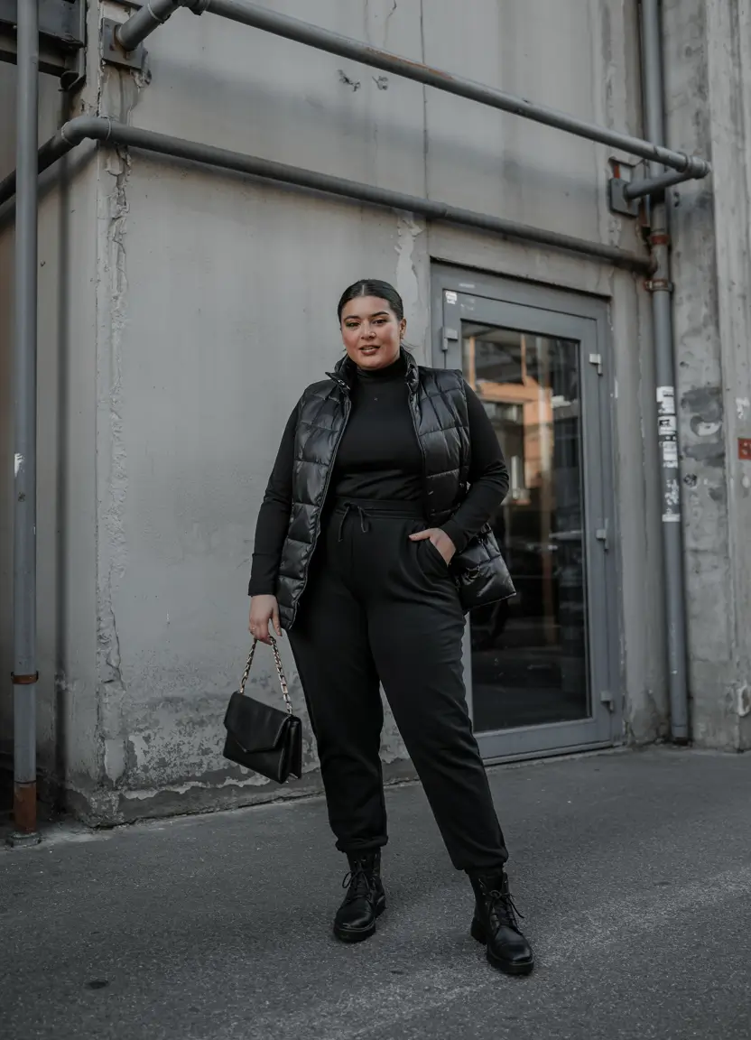 plus size outfits Urban Noir Comfort