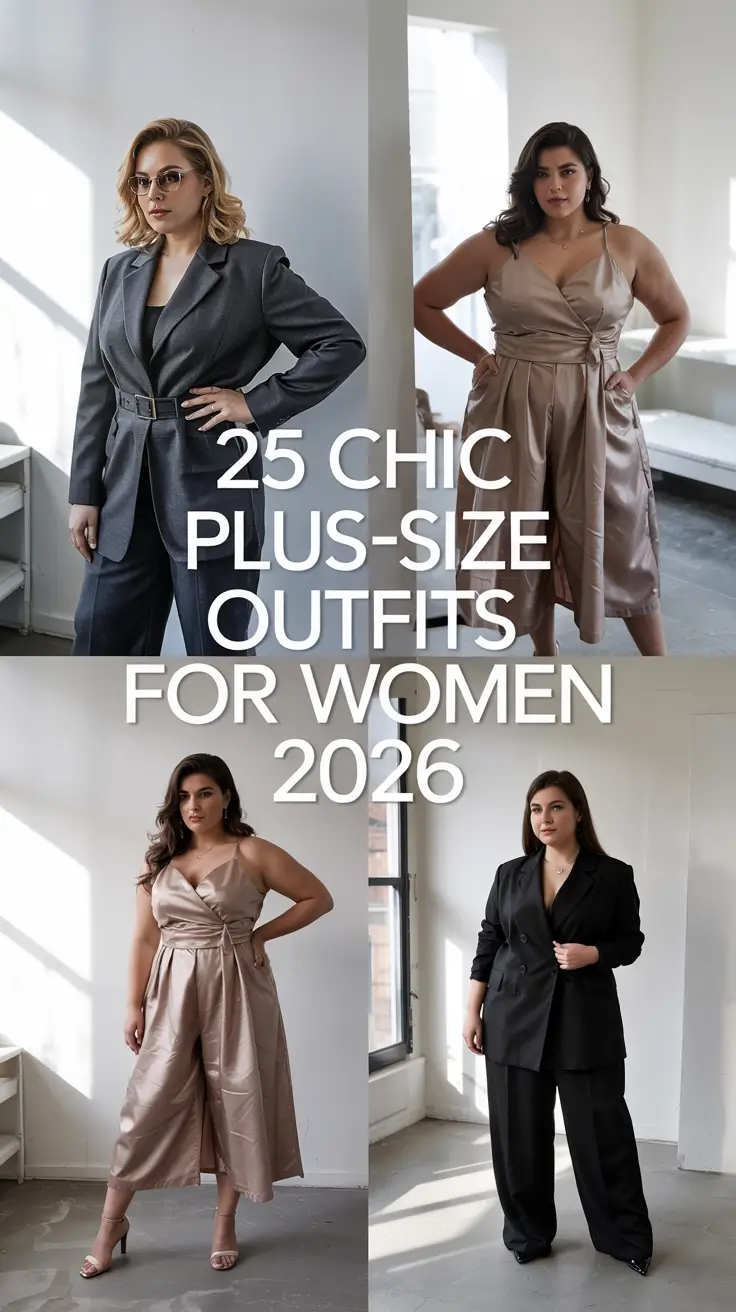 Chic Plus-Size Outfits for Women 2026: Cozy, Bold & Beautiful Style Inspo for Every Season