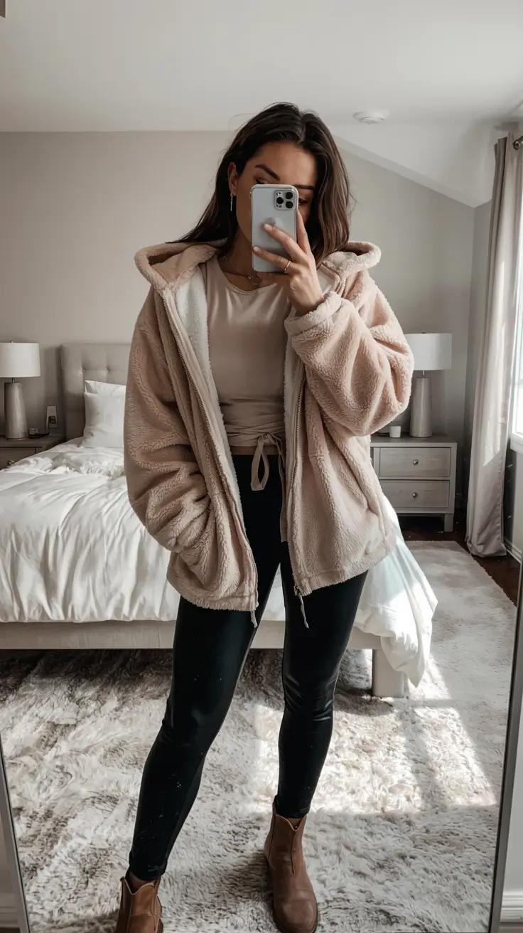 sweater outfits women Soft Escape: Cozy Neutrals for Cold Days