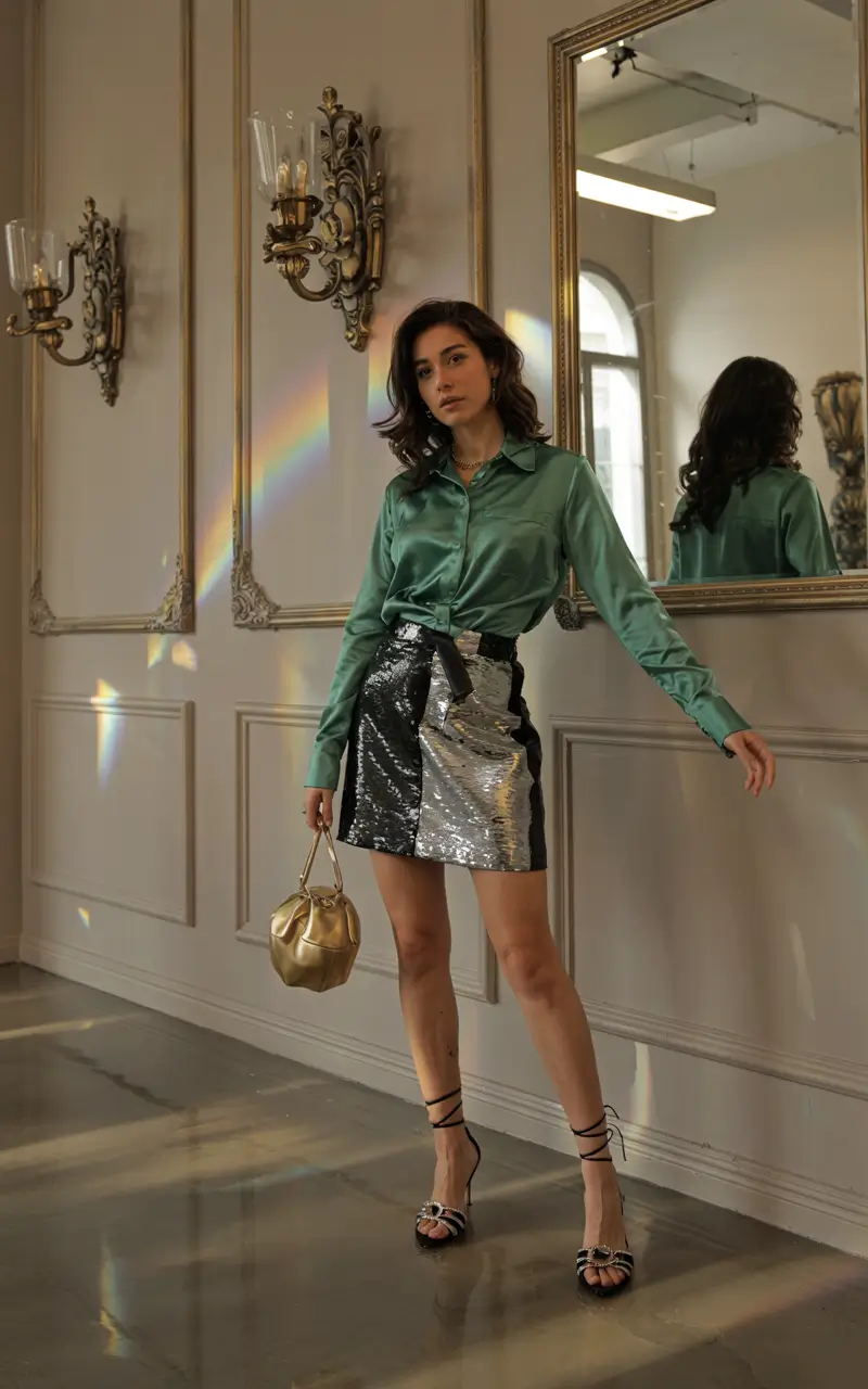 going out outfits night bar Emerald Evenings