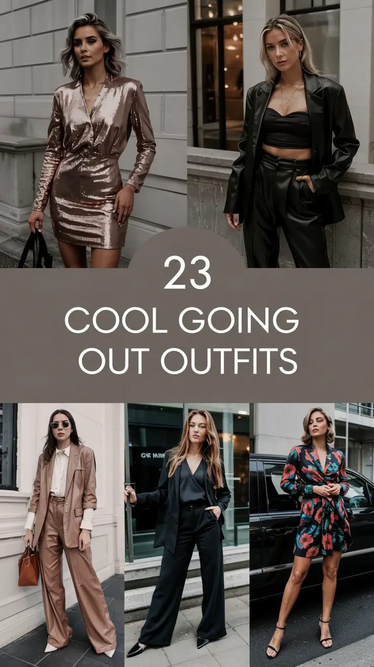 Cool Going Out Outfits 2026: Chic & Classy Night Looks to Inspire Your Style