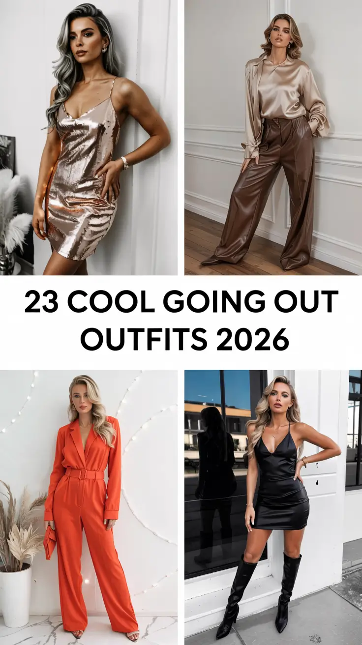Cool Going Out Outfits 2026: Chic & Classy Night Looks to Inspire Your Style
