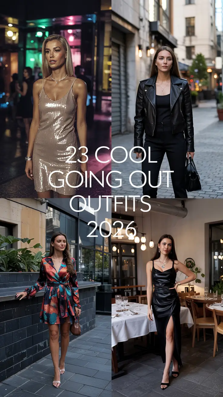Cool Going Out Outfits 2026: Chic & Classy Night Looks to Inspire Your Style