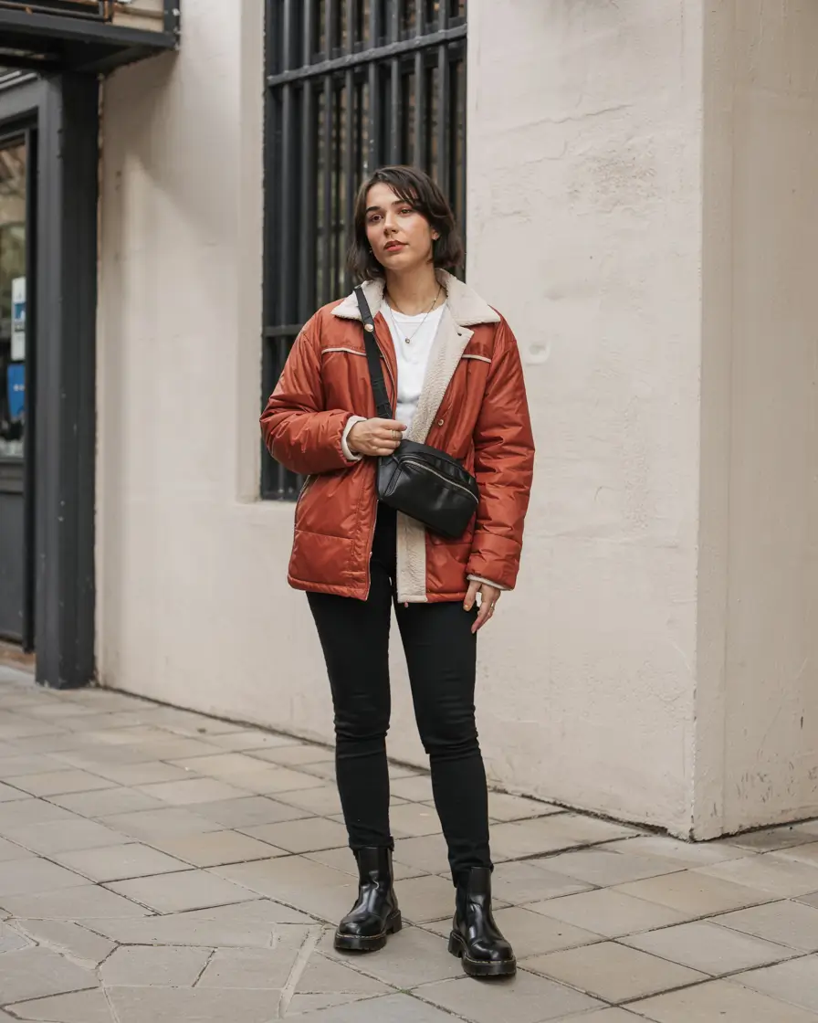 Cute midsize outfits 2026 - Cozy Street Layers With a Warm Urban Edge