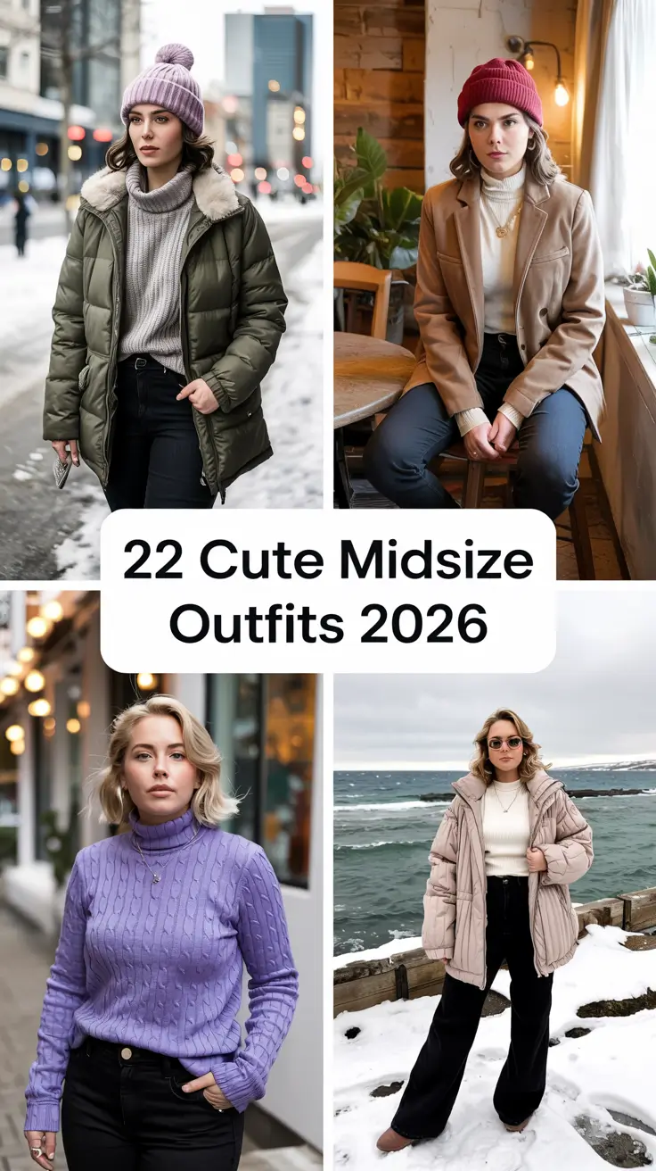 Cute Midsize Outfits 2026: Fresh Style Ideas for Midsize Women