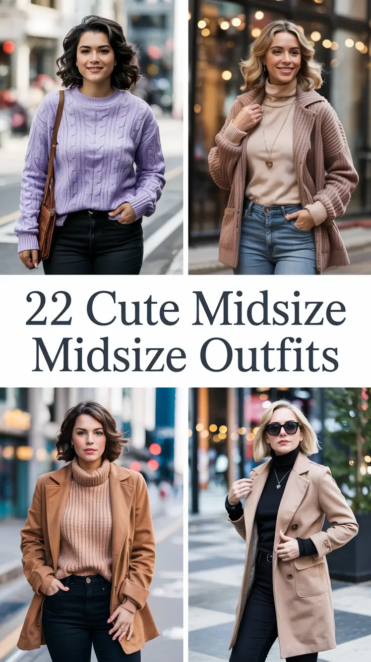 Cute Midsize Outfits 2026: Fresh Style Ideas for Midsize Women
