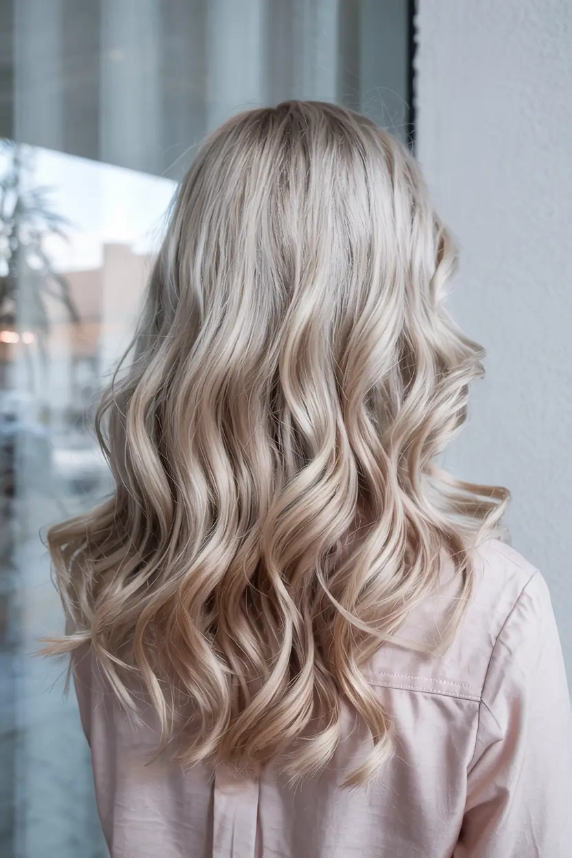 dark blonde hair color 2026 Icy Blonde Dimension