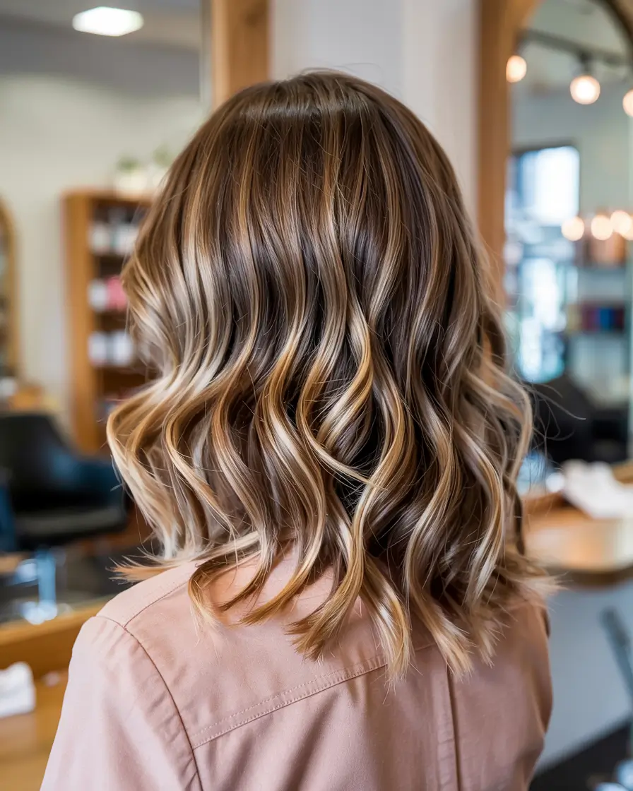 dark blonde hair color 2026 Softly Layered Texture