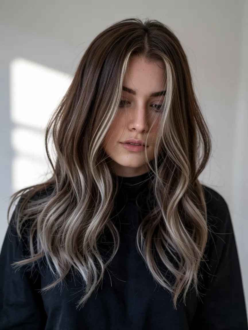 dark blonde hair color 2026 Face-Framing Bronde