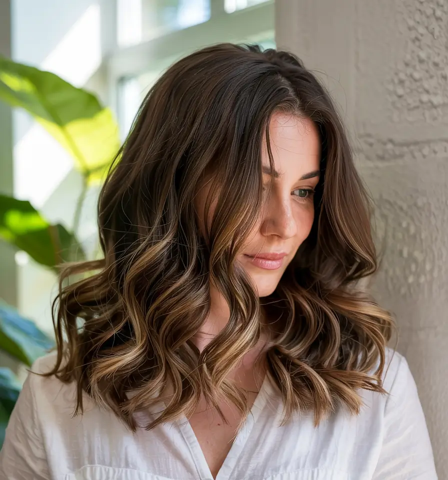 dark brown hair color 2026 bronze lit dimension