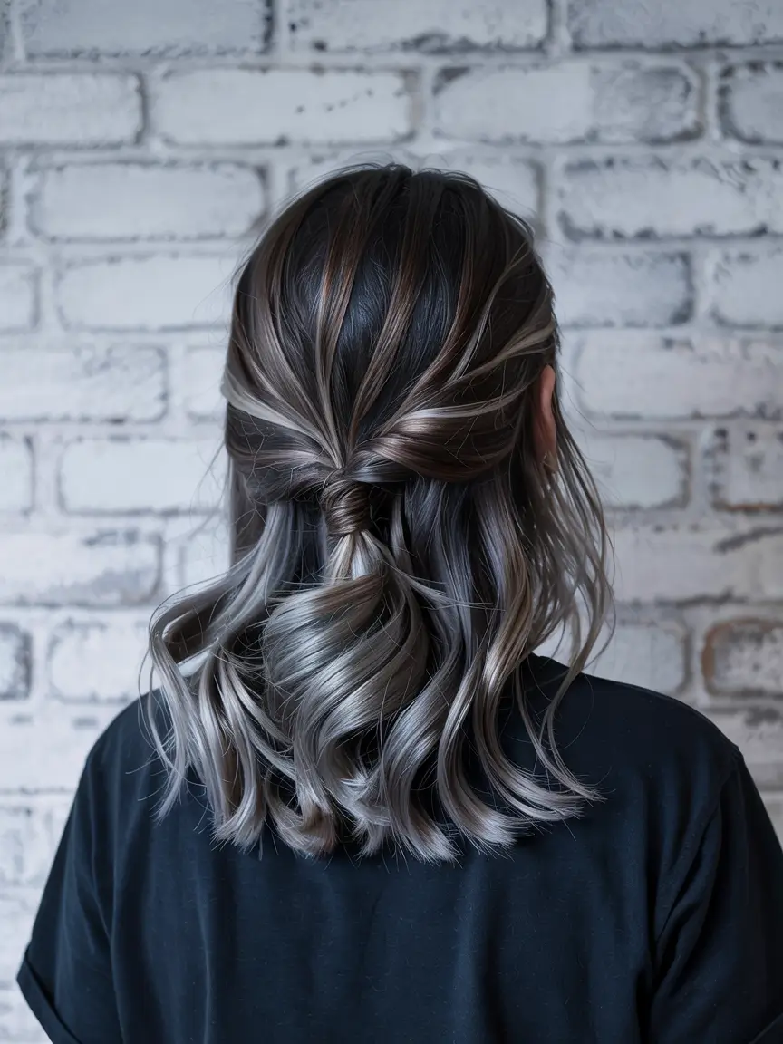 dark brown hair color 2026 twisted metallic romance