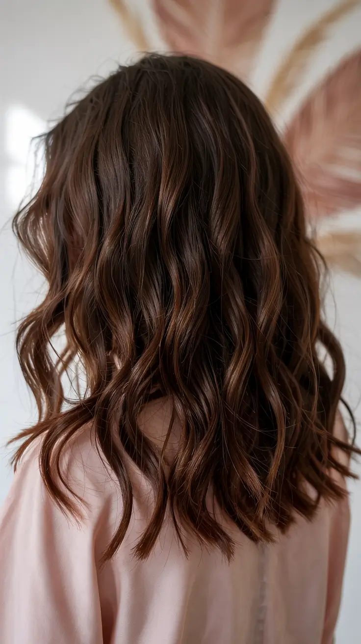 dark brown hair color 2026 honey infused brunette