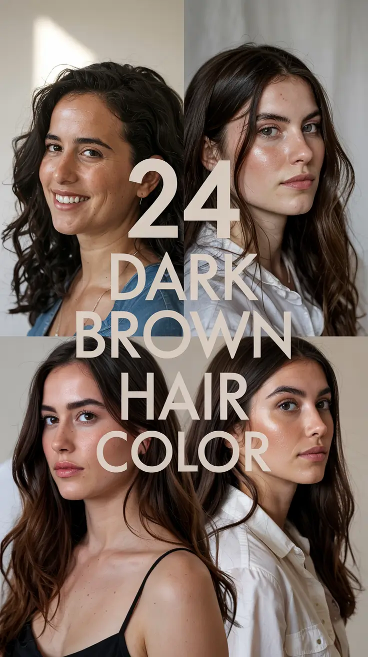 Dark Brown Hair Color 2026: Rich, Natural Shades and Inspo Ideas for Brunettes