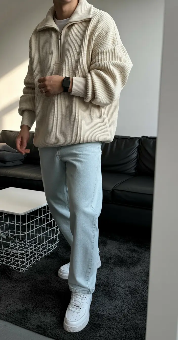 Formal outfits for men 2026 Soft Neutrals and Cozy Textures for Laid-Back Luxe