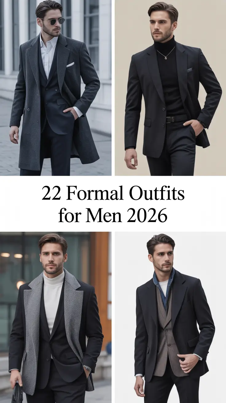 Formal Outfits for Men 2026: Modern Elegance Meets Smart Casual Confidence