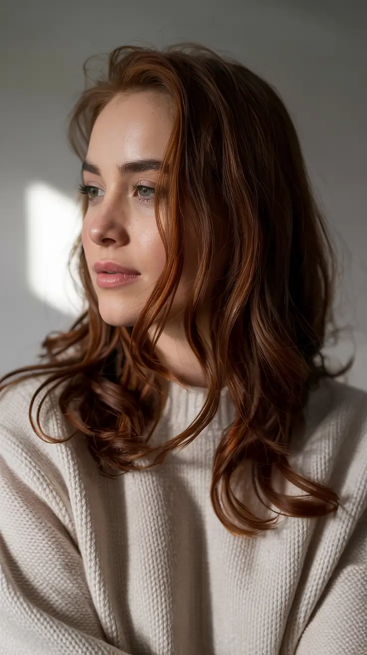 hair color ideas 2026 Caramel Ribbon Curls