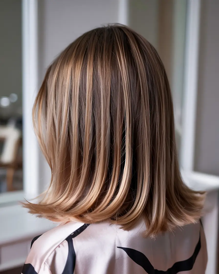 Hair color ideas 2026 Soft Honey Blonde Bob