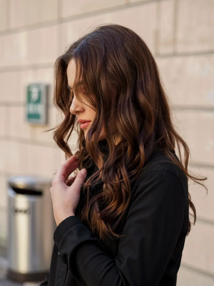 hair color ideas 2026 Citylight Brunette Glam