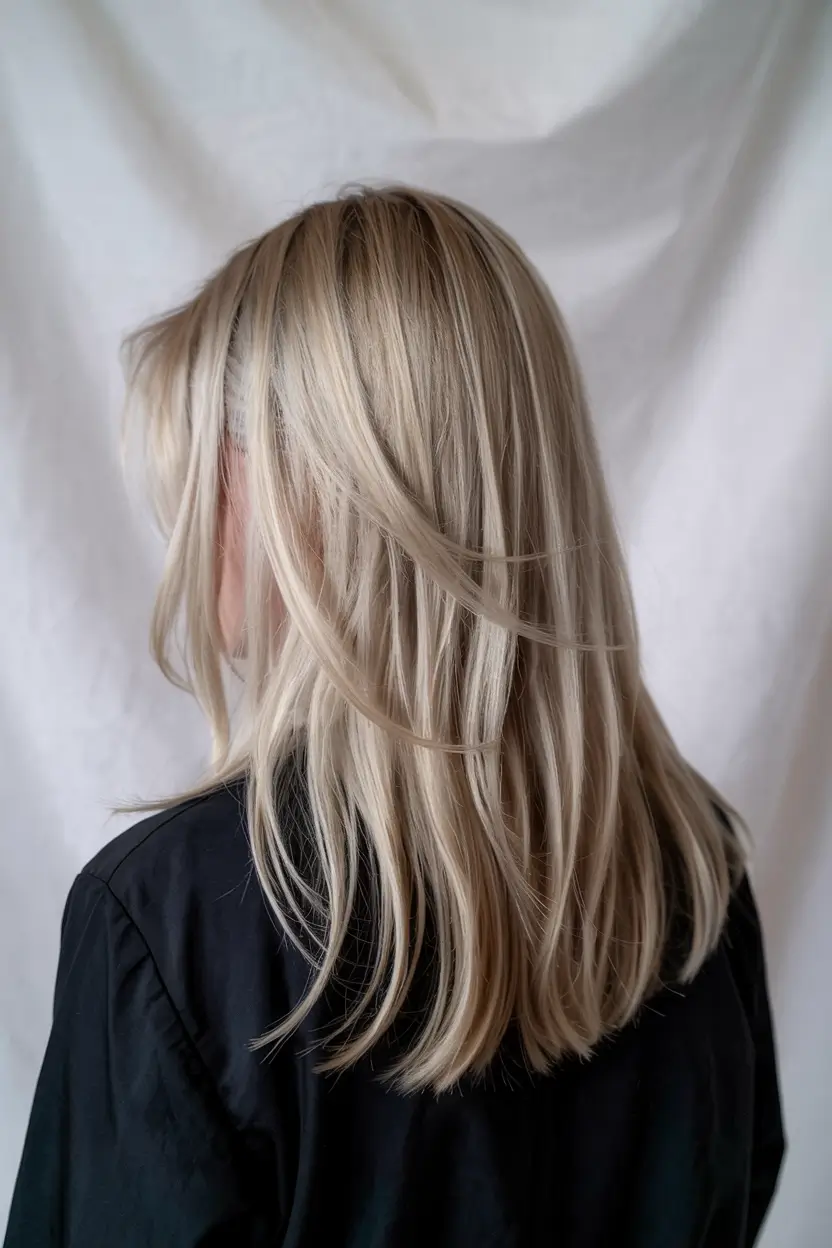 hair color ideas 2026 Scandinavian Blonde Layers