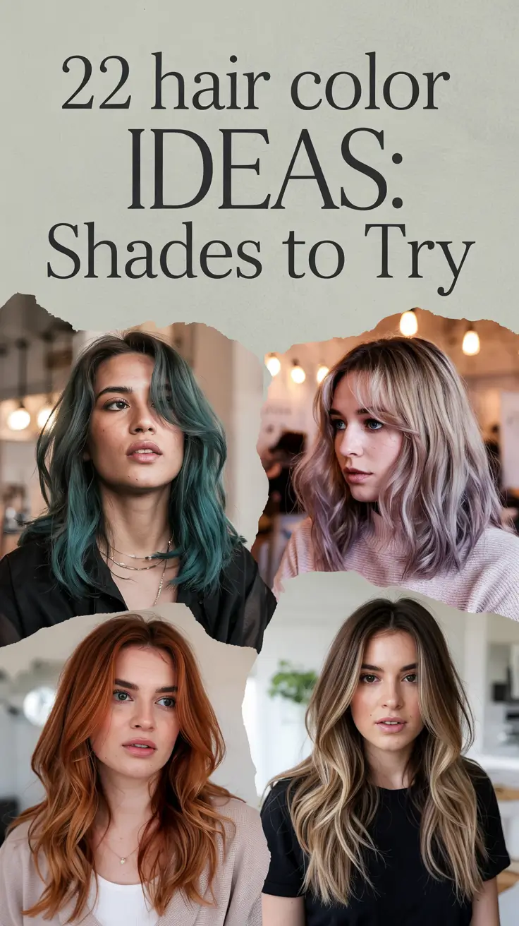 Hair Color Ideas 2026: Shades to Try for Every Mood and Season