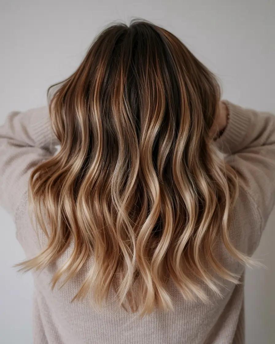 hair color 2026 Caramel Melt Balayage