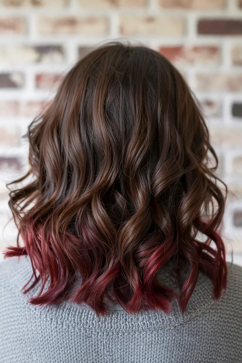 Hair Color Trends 2026 Cherry Cola Dimension