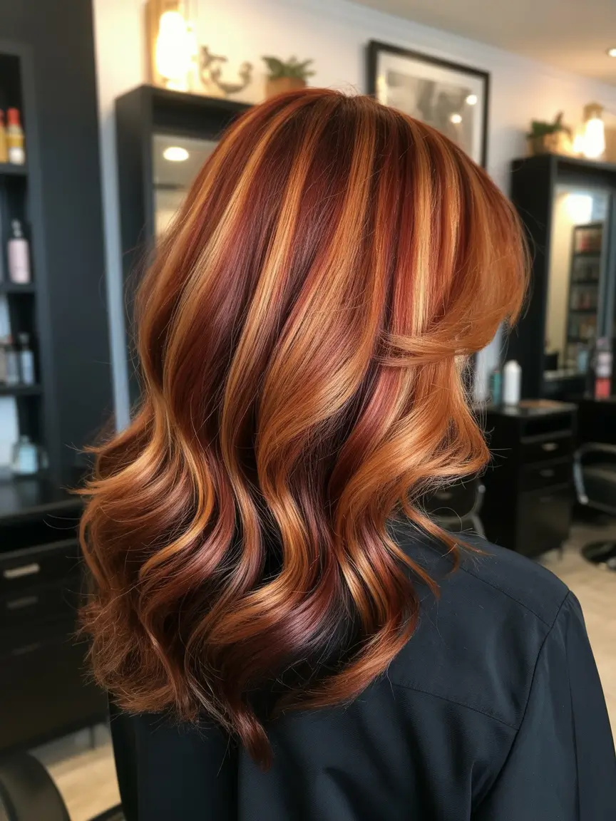 Honey blonde hair color 2026 Honey-Copper Drama