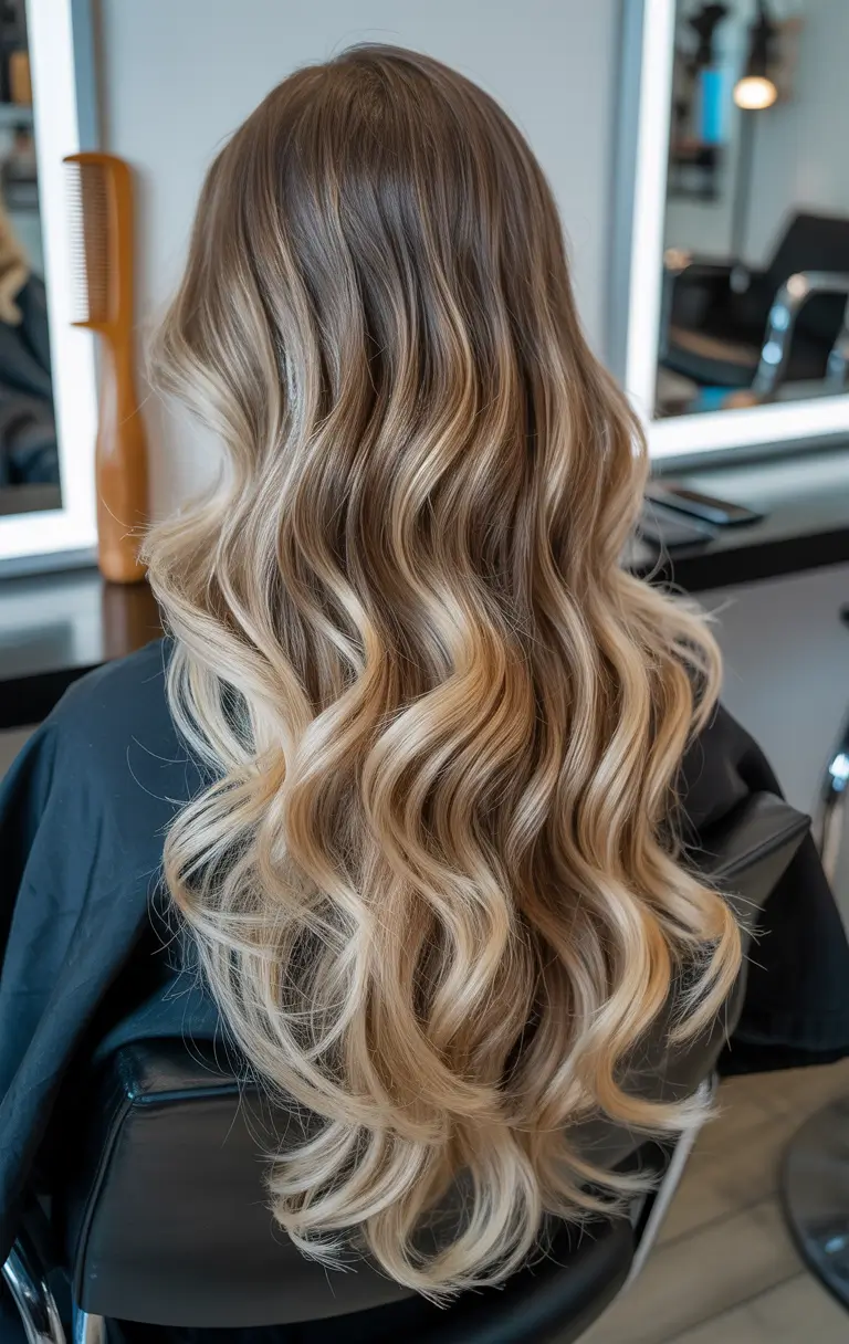 Honey blonde hair color 2026 Champagne Honey Balayage