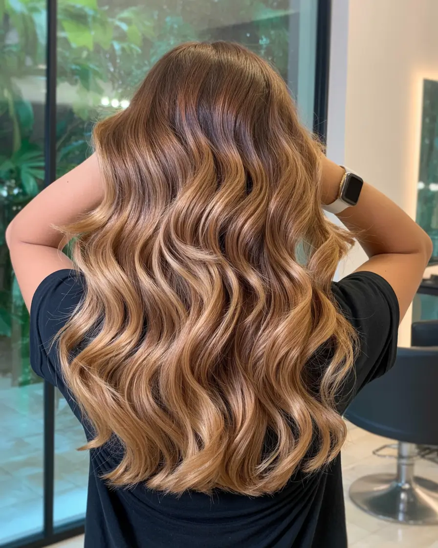 Honey blonde hair color 2026 Golden Mocha Melt