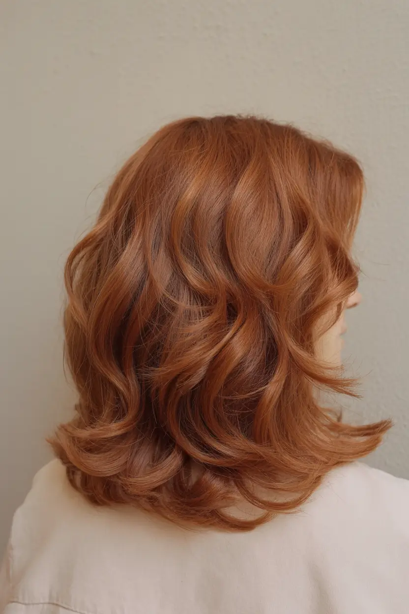Honey blonde hair color 2026 Amber Cinnamon Glow