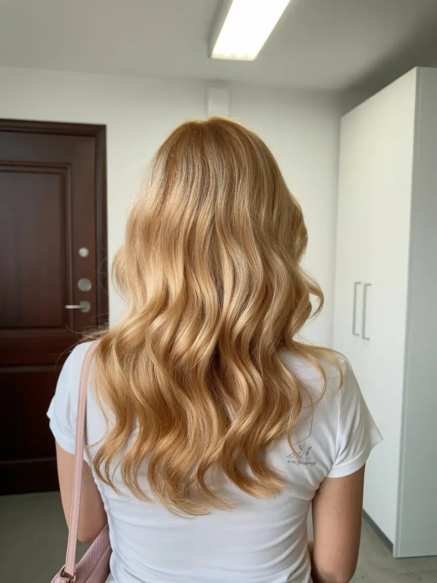 Honey blonde hair color 2026 Sunlit Honey Glow