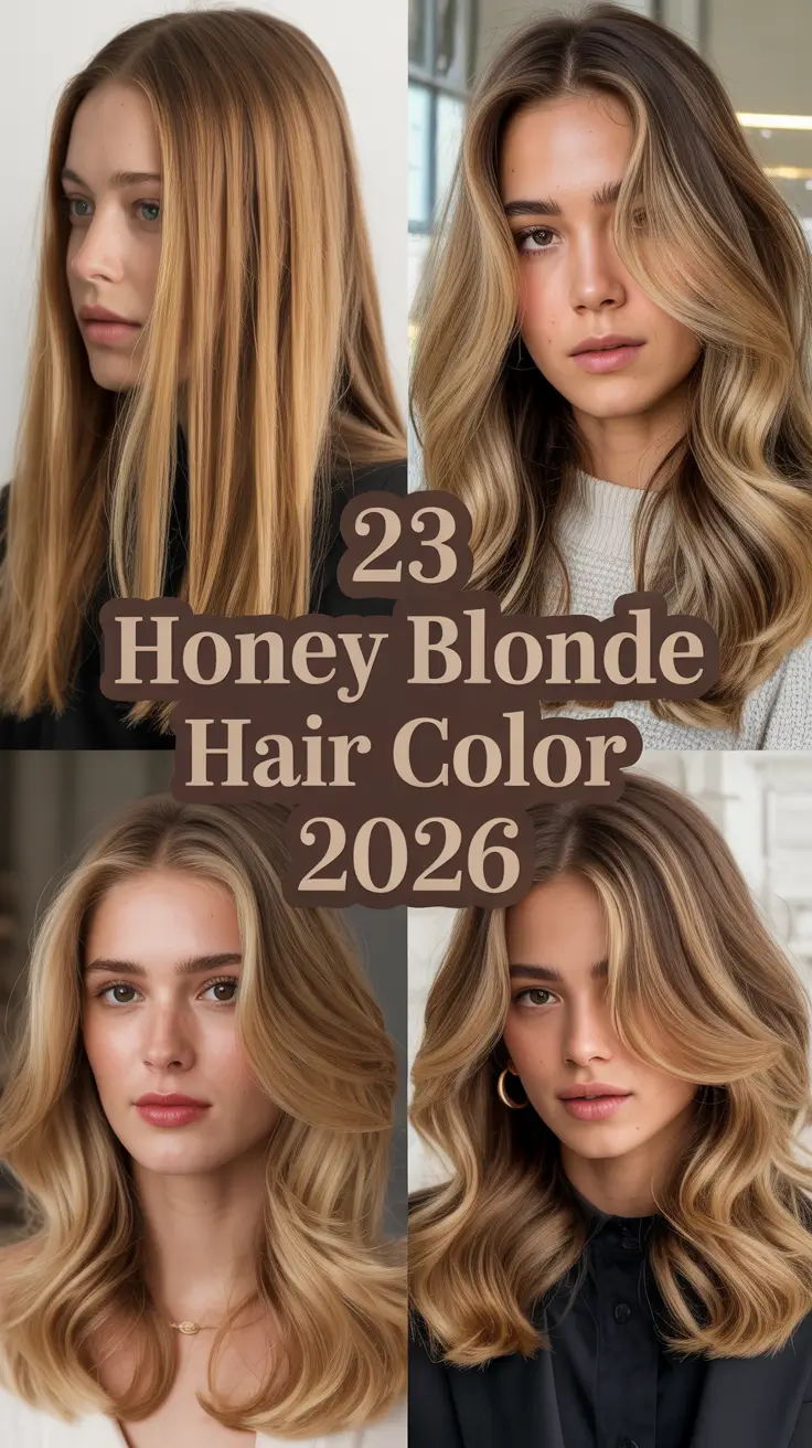 Honey Blonde Hair Color 2026: Golden, Warm, and Irresistibly Modern Ideas