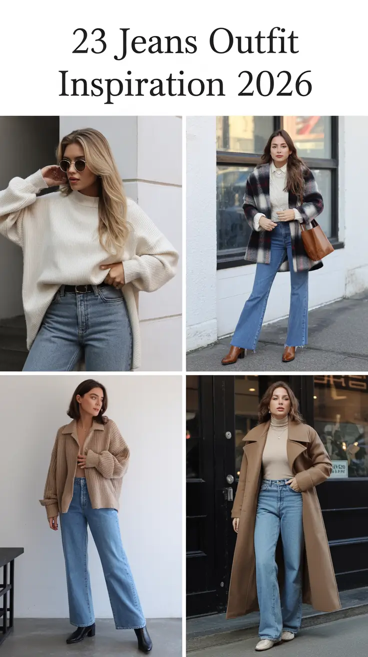 Jeans Outfit Inspiration 2026: Casual, Chic & Effortless Denim Looks for Every Season