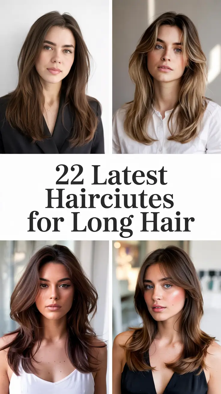 ✨ Latest Haircuts for Long Hair 2026 – Trendy Layered and Butterfly Cut Ideas ✨