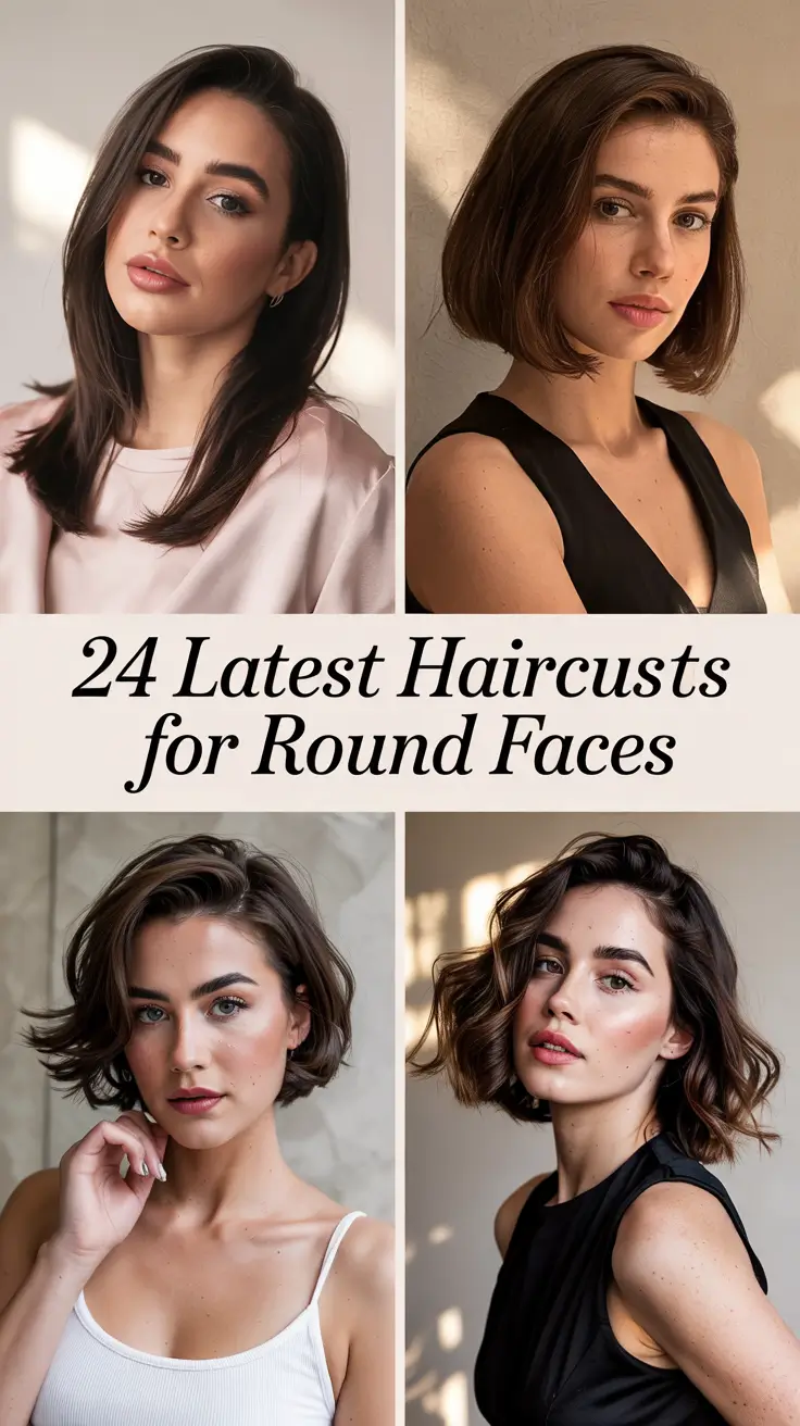 Latest Haircuts for Round Faces 2026 – Fresh, Flattering Styles for Every Hair Length