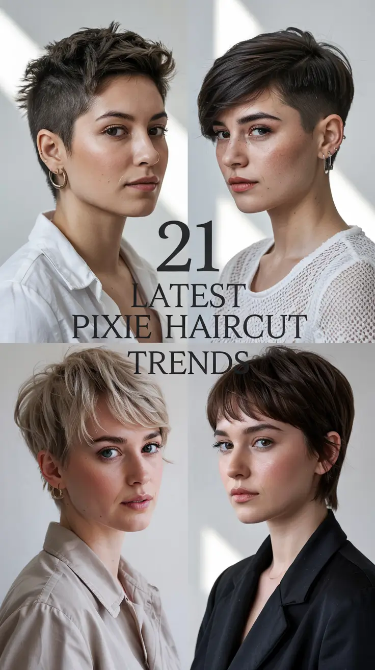 Latest Pixie Haircut Trends 2026 – Modern Short Haircuts for Women That Redefine Style